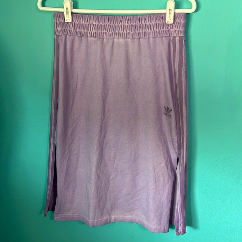 #122 NWT Adidas Purple Skirt With Slits S